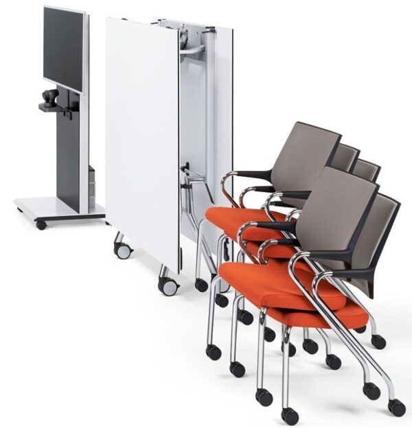 Konferenztische SMF, faltbar, rollbar und klappbar Konferenztische SMF, faltbar, rollbar und klappbar