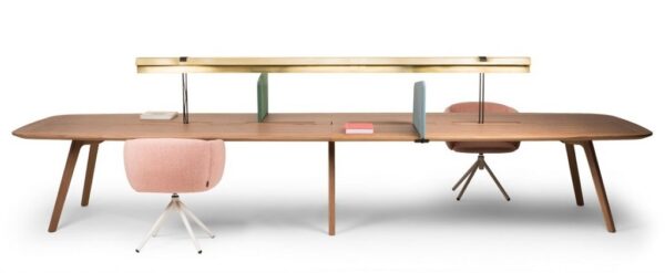 Konferenzbench TDW mit Leselampe Konferenzbench TDW mit Leselampe